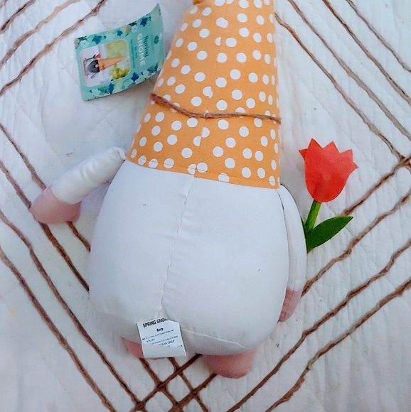 Huntington Home Spring Gnome 20" Tall with Weighted Bottom - Picture 3 of 4